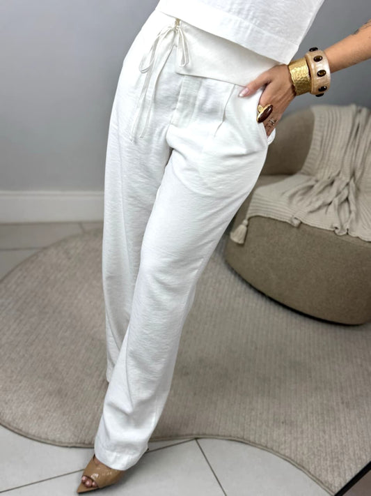 Calça Carol Off White
