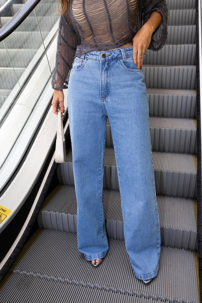 Calça Wide Básica
